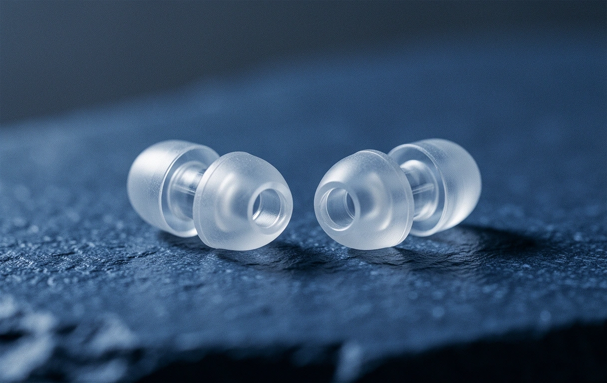 Filtros acústicos de silicona